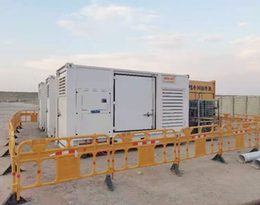 3 units 350KW EvoTec alternators assembled with CAMC engine in parallel operation,successfully applied to altitude 5808m plateau project.