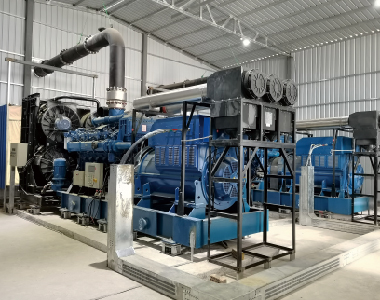 2 x 1000KW /10.5KV/1000RPM 6-pole HV Alternators – Sinopec  Gas Power Generation Project