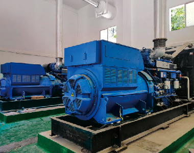 2 x 900KW/10.5KV HV Alternators - Anhui Chiqi Highway Project