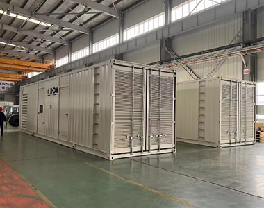 Qingdao Huaneng Data Center Project (3 sets of 1600KW/10.5KV high-voltage generators)