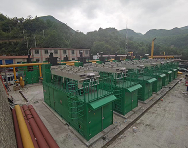 Guangxi Yuchai Gas Power Generation Project (1200KW/10.5KV/ 6-pole high-voltage generator)