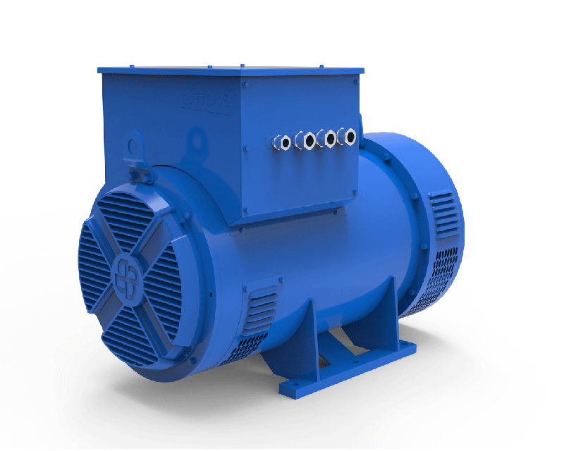 Efficient and Versatile: Explore EvoTec Power's 100 kVA Alternator