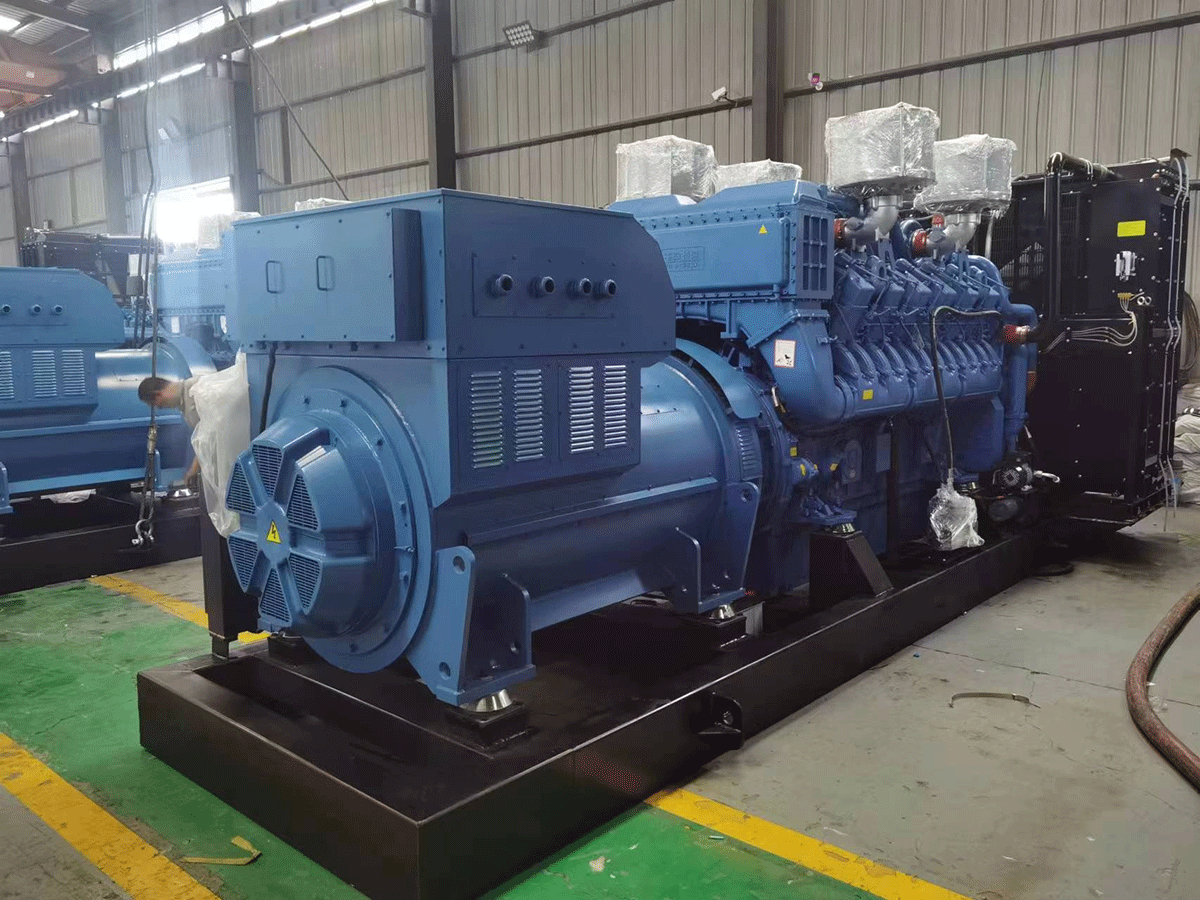 Big Data Center Project in Ordos City-2 x1800KW/10.5KV HV Alternators