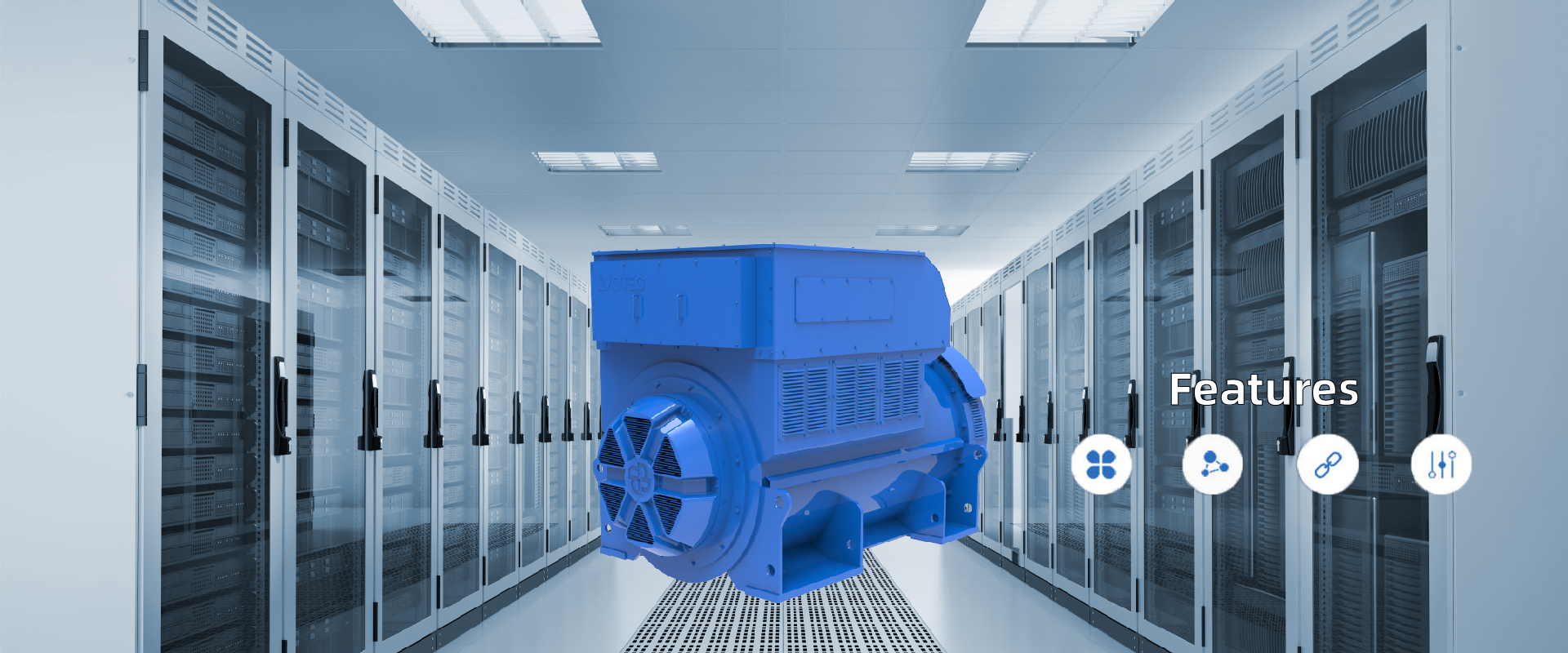 Dedicated to<BR>High Voltage Power Generators<BR>for Data Center