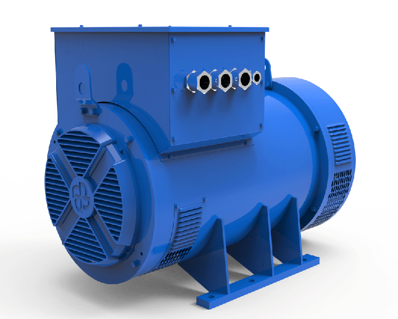 Power at Sea: EvoTec Power's TCM318 300 kW Marine Alternator