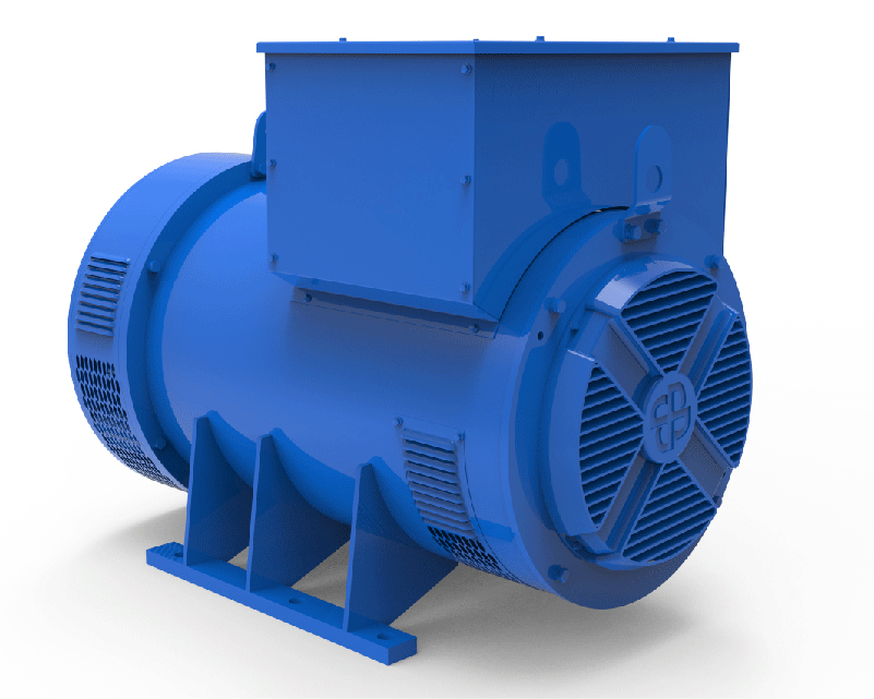 Introducing EvoTec Power's 250 kW Alternator: TCM318 with State-of-the-Art Optional Parts