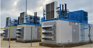 3 EVOTEC and Weichai are used in a gas-fired power  generation project in Northern Europe