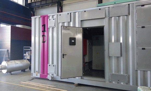  EVOTEC, 5×1.4MW, applied to a data center in Europe.  