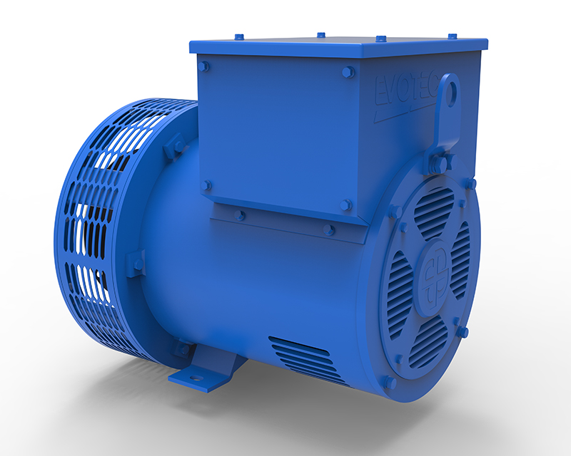 EVO168 Series Industrial Alternator 8.5/27kVA，400/480V，50/60Hz，2/4/6/8/10Pole 
