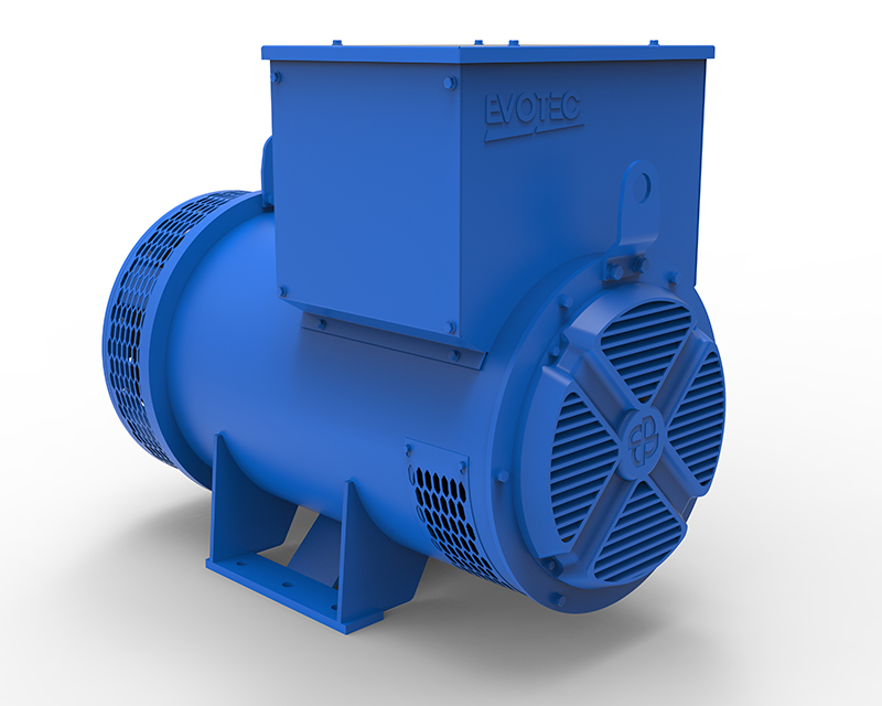 EVO228 Series Industrial Alternator 50/190kVA，400/480V，50/60Hz，2/4/6/8/10Pole