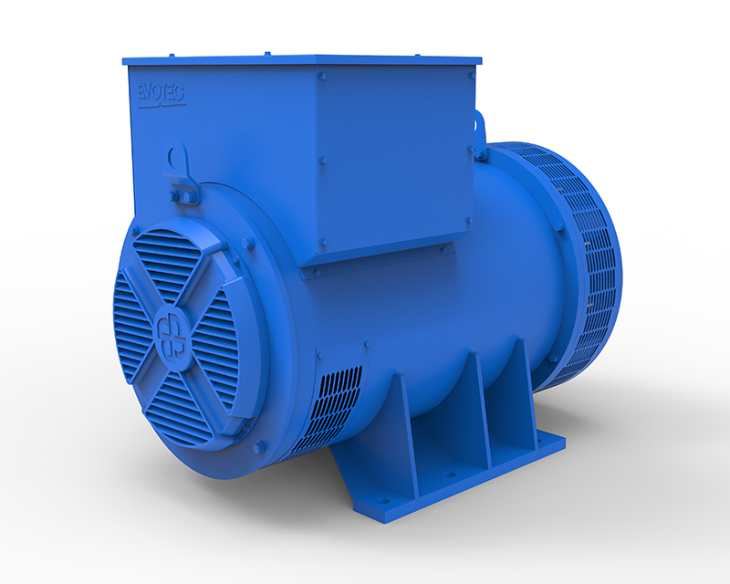 EVO318 Series Industrial Generator 381/600kVA，400/480V，50/60Hz，2/4/6/8/10Pole