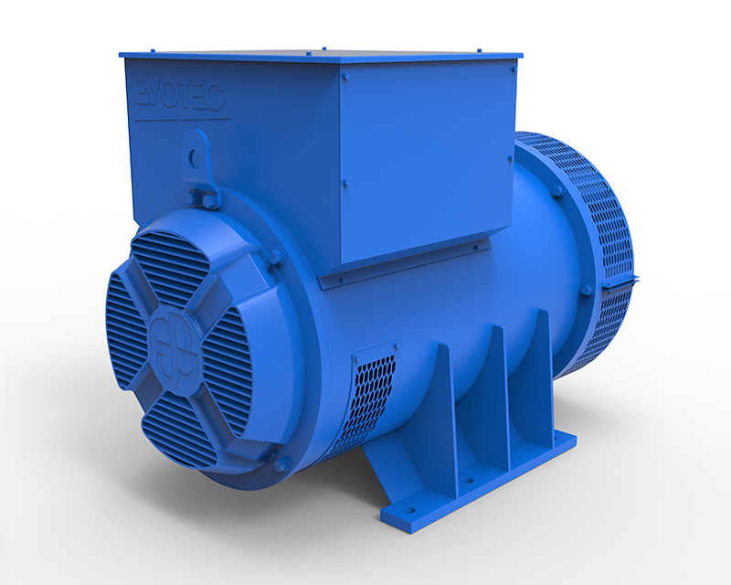 EVO368 Series Industrial Generator 563/960kVA，400/480V，50/60Hz，2/4/6/8/10Pole