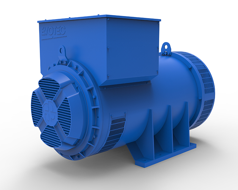 EVO428 Series Industrial Generator 913/1800kVA，400/480V，50/60Hz，2/4/6/8/10Pole