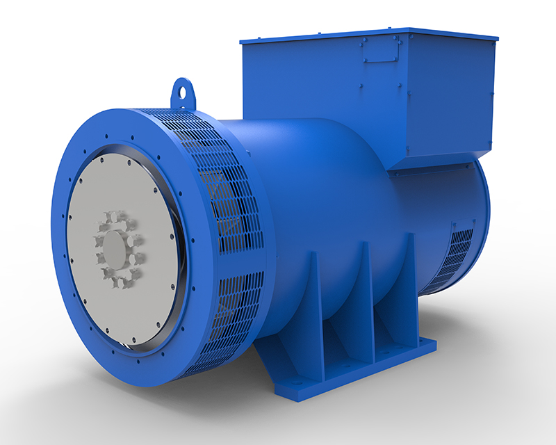 EVO428 Series Industrial Generator 913/1800kVA，400/480V，50/60Hz，2/4/6/8/10Pole