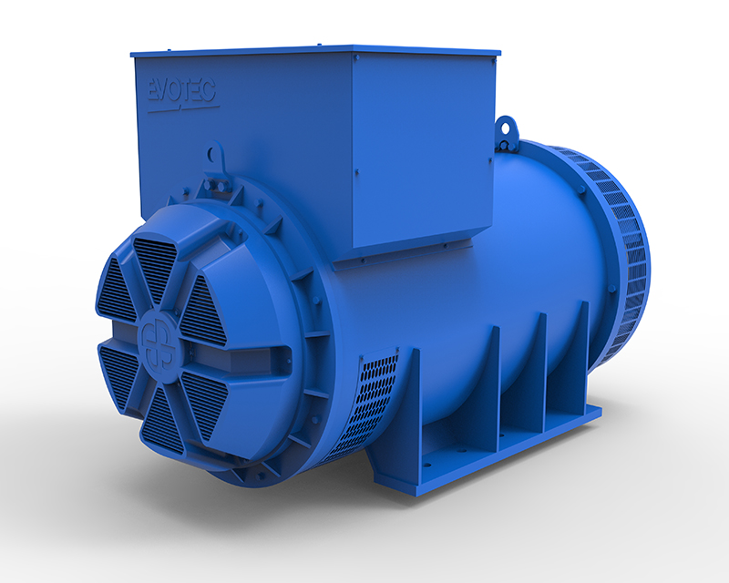 EVO468 Series Industrial Alternator 1650/2700kVA，400/480V，50/60Hz，2/4/6/8/10Pole