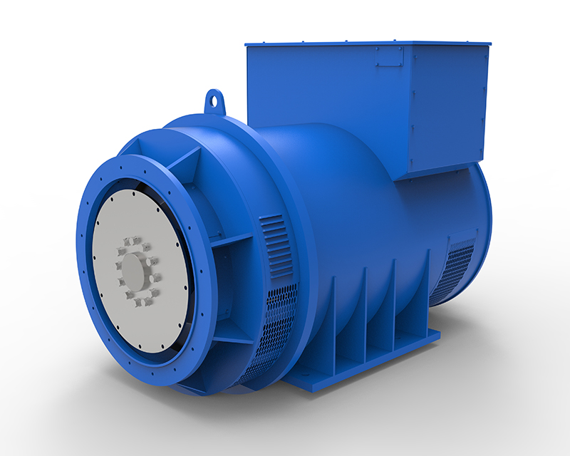 EVO528 Series Industrial Generator 2500/3300kVA，400/480V，50/60Hz，2/4/6/8/10Pole