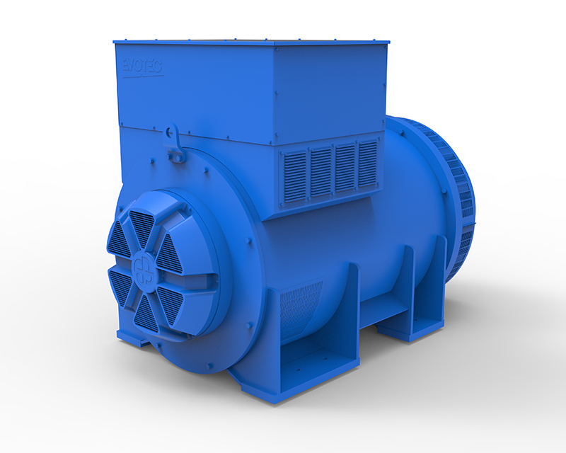 EVO568 Series Industrial Generator 3000/4500kVA，400/480V，50/60Hz，2/4/6/8/10Pole