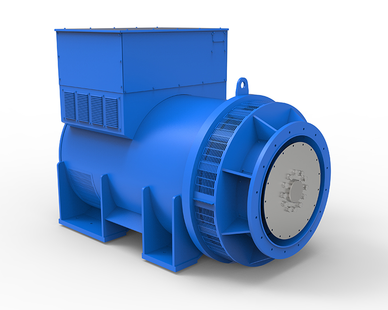 EVO568 Series Industrial Generator 3000/4500kVA，400/480V，50/60Hz，2/4/6/8/10Pole