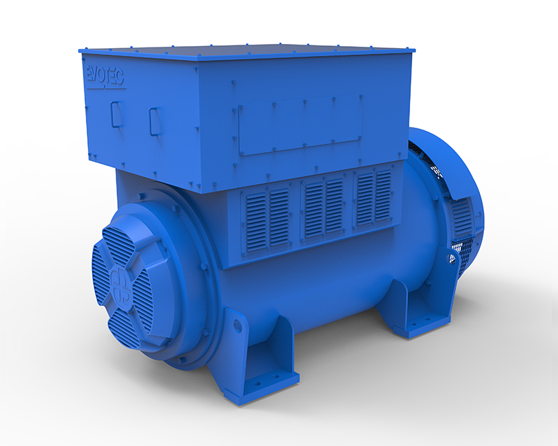 EVO428 High-Voltage Series Generator 400-1100kVA，3300/15000V，50/60Hz，4/6/8/10Pole