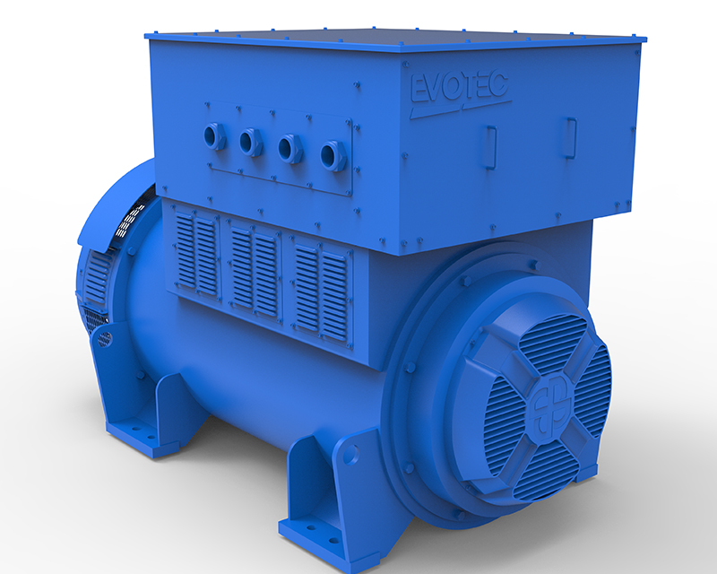 EVO428 High-Voltage Series Generator 400-1100kVA，3300/15000V，50/60Hz，4/6/8/10Pole