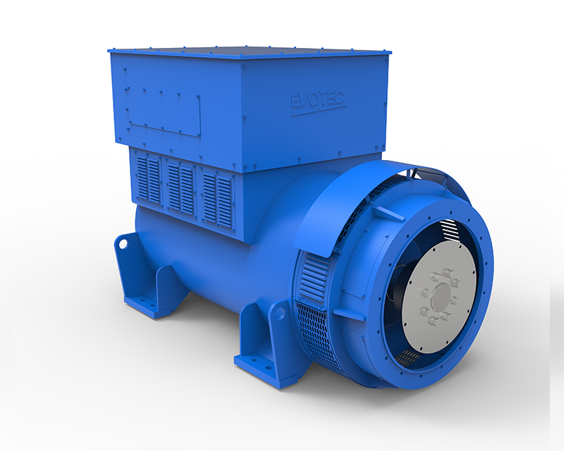 EVO428 High-Voltage Series Generator 400-1100kVA，3300/15000V，50/60Hz，4/6/8/10Pole