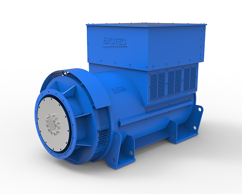 EVO468 High-Voltage Series Generator 1125-1650kVA，3000/15000V，50/60Hz，4/6/8/10Pole