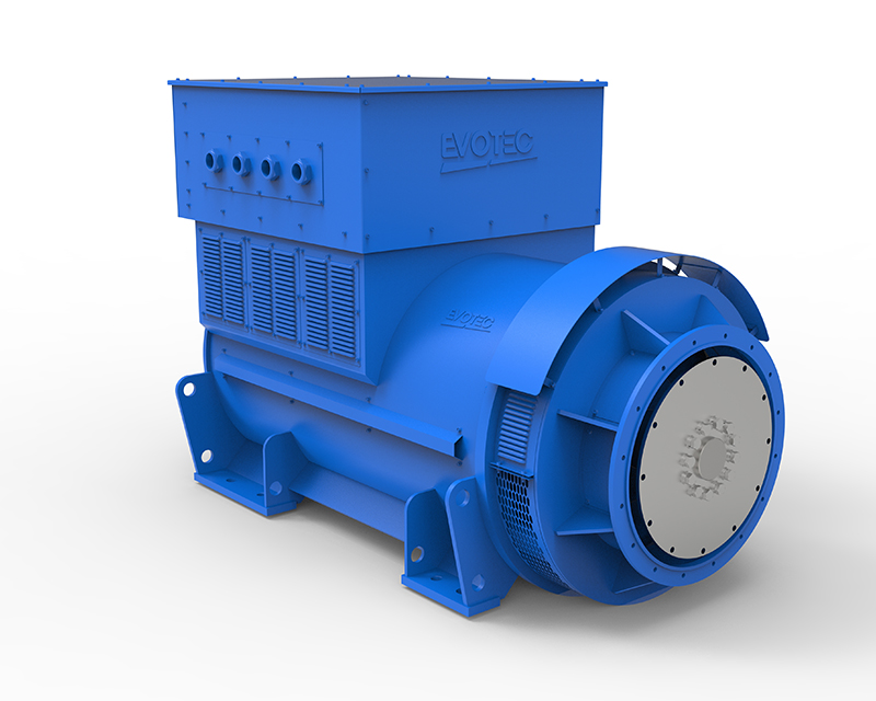 EVO468 High-Voltage Series Generator 1125-1650kVA，3000/15000V，50/60Hz，4/6/8/10Pole