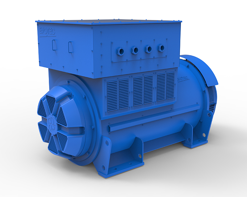 EVO468 High-Voltage Series Generator 1125-1650kVA，3000/15000V，50/60Hz，4/6/8/10Pole