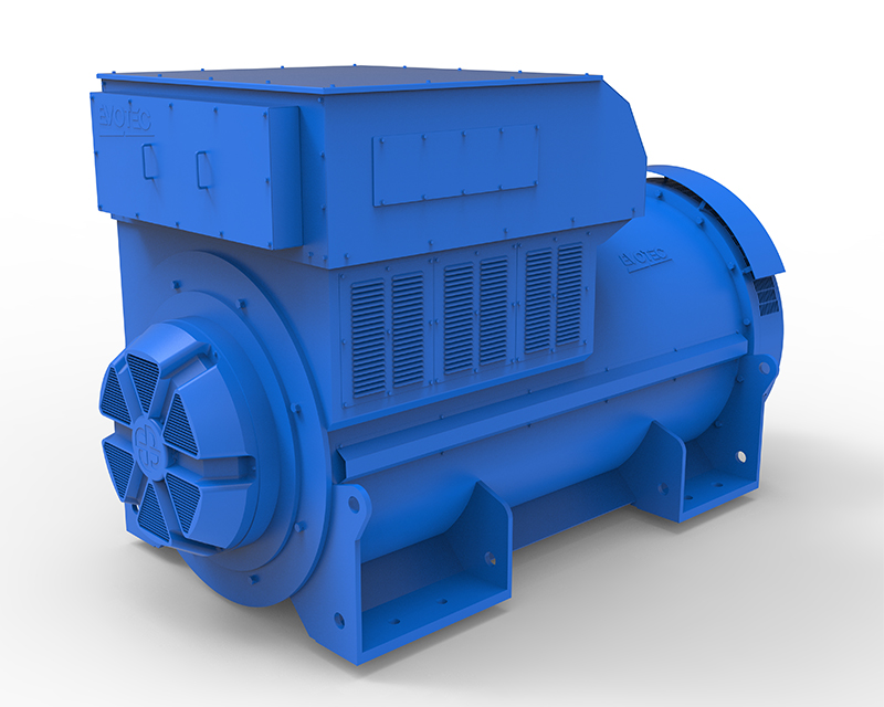 EVO568 High-Voltage Series Generator 3000-4125kVA，3300/15000V，50/60Hz，4/6/8/10 Pole
