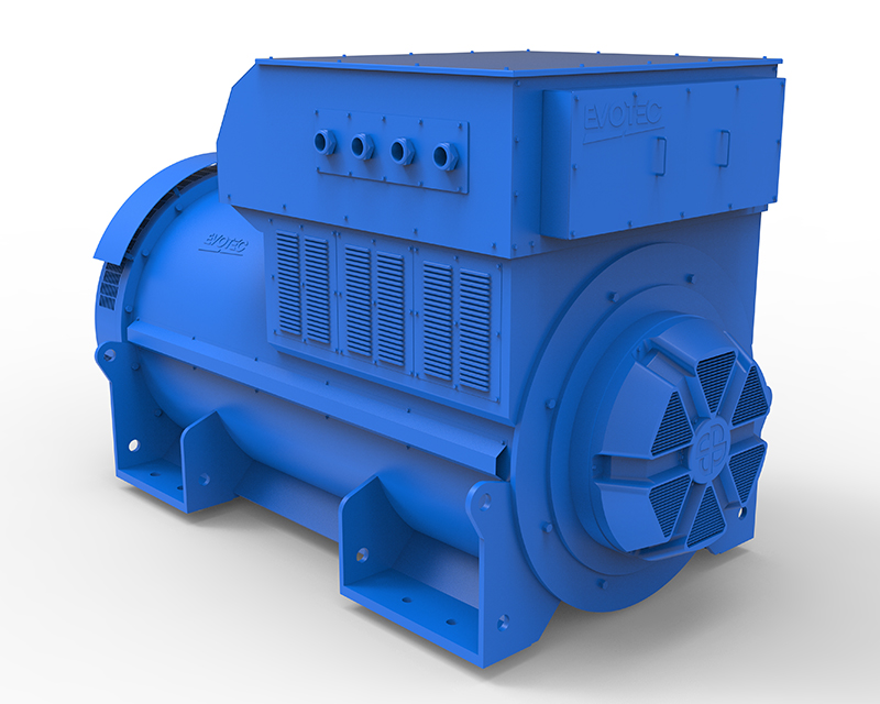 EVO568 High-Voltage Series Generator 3000-4125kVA，3300/15000V，50/60Hz，4/6/8/10 Pole